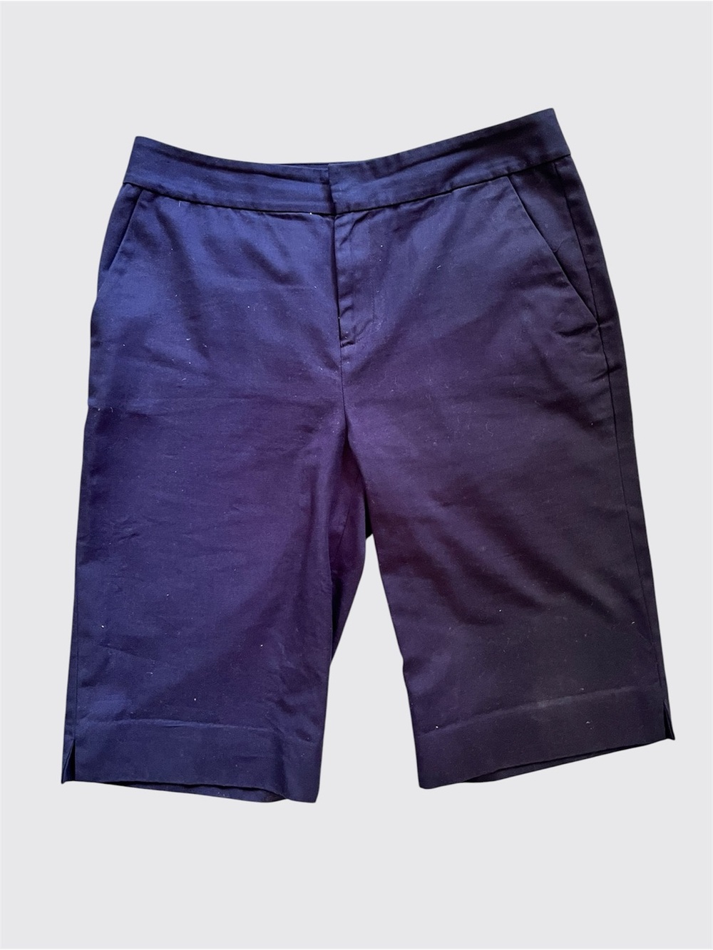 Ralph Lauren  Navy Knee Length Shorts 100% cotton  size 6